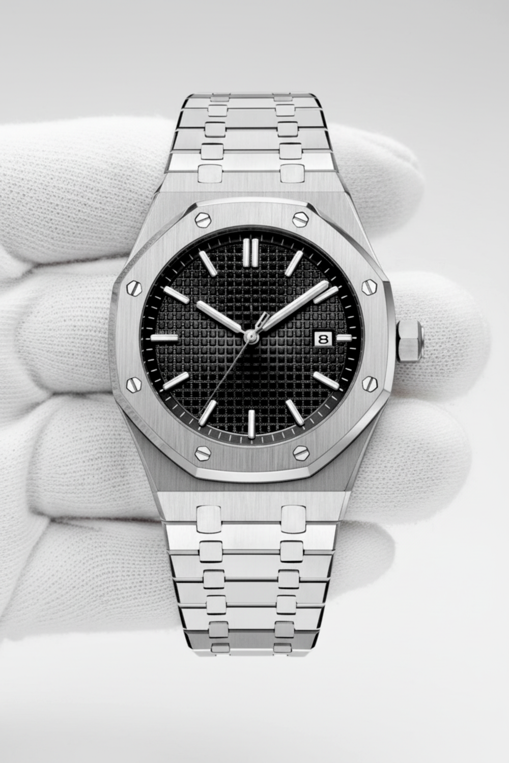 Hofmann | Stellar Steel Black Dial
